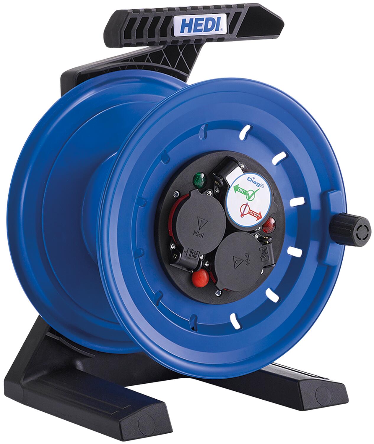 Vollkunststoff-Kabelleertrommel Generation 7 Coworker