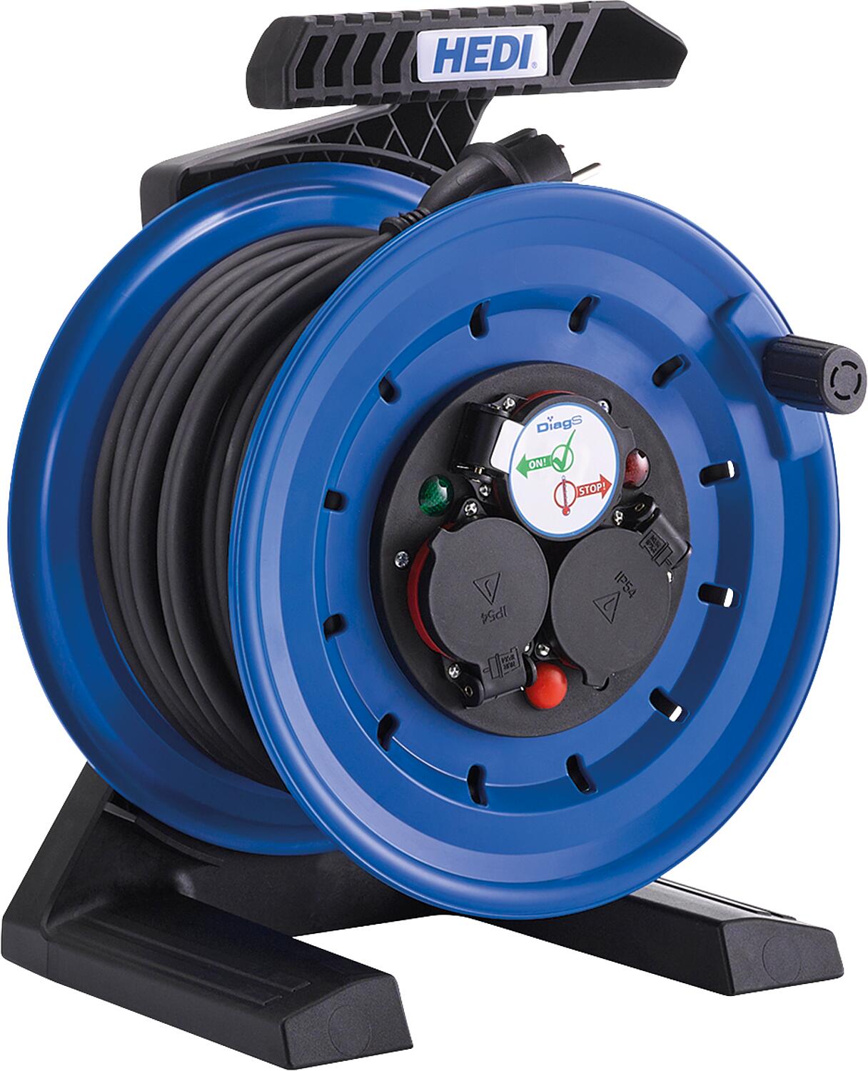 All-plastic cable reel Generation 7 Coworker H05RR 25 m