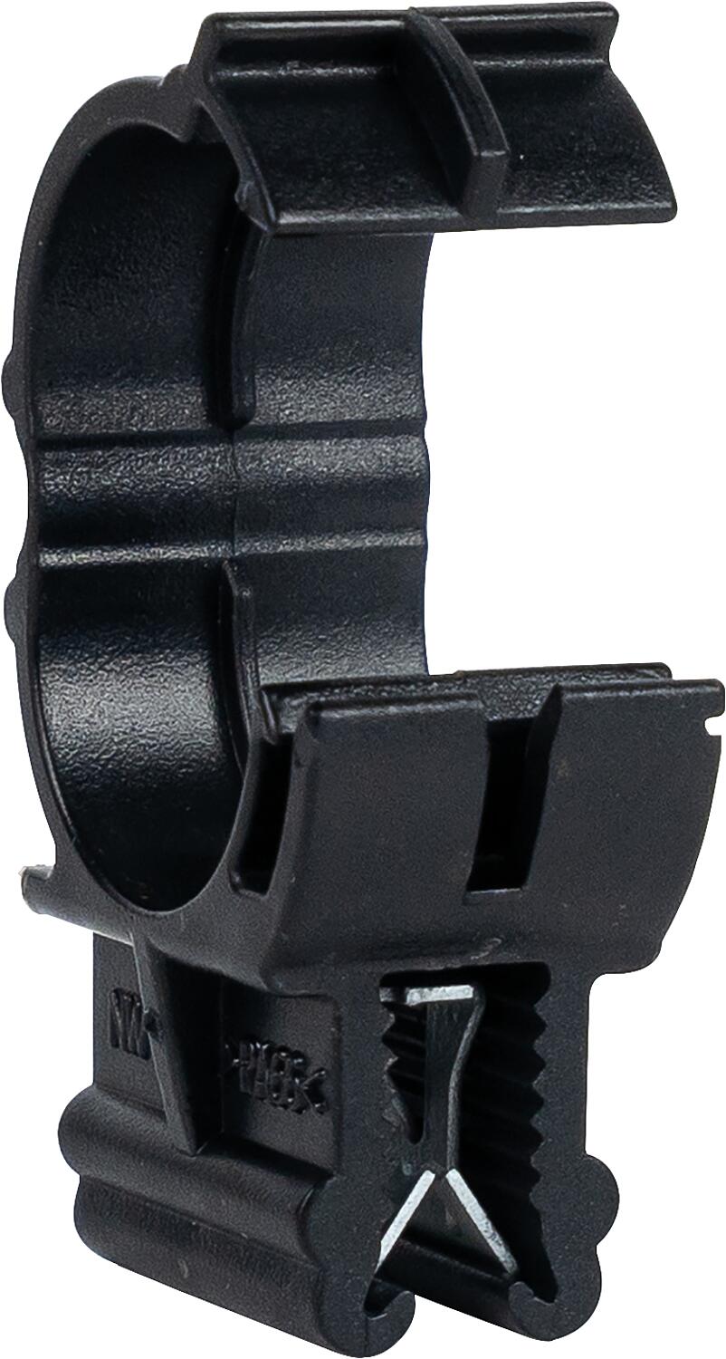 Clip de bord pour tuyaux ondulés