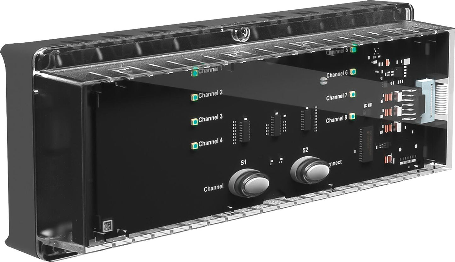 Alre radio receiver strip, HTFRL-316.225, 8-channel