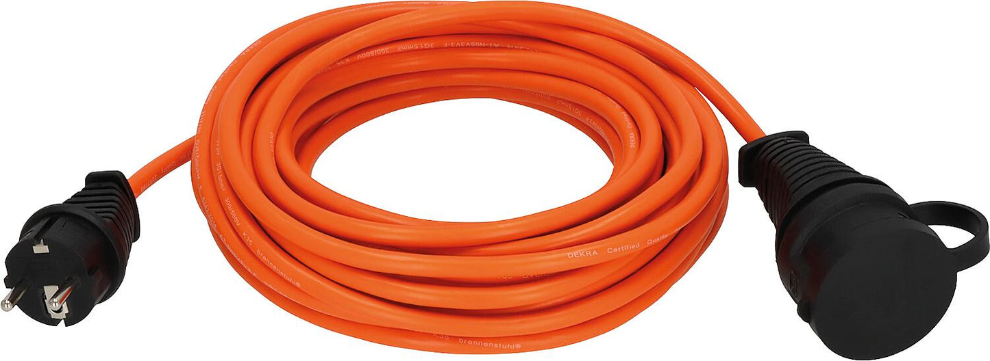 BREMAXX extension cable IP44 10m AT-N05V3V3-F 3G1.5 orange