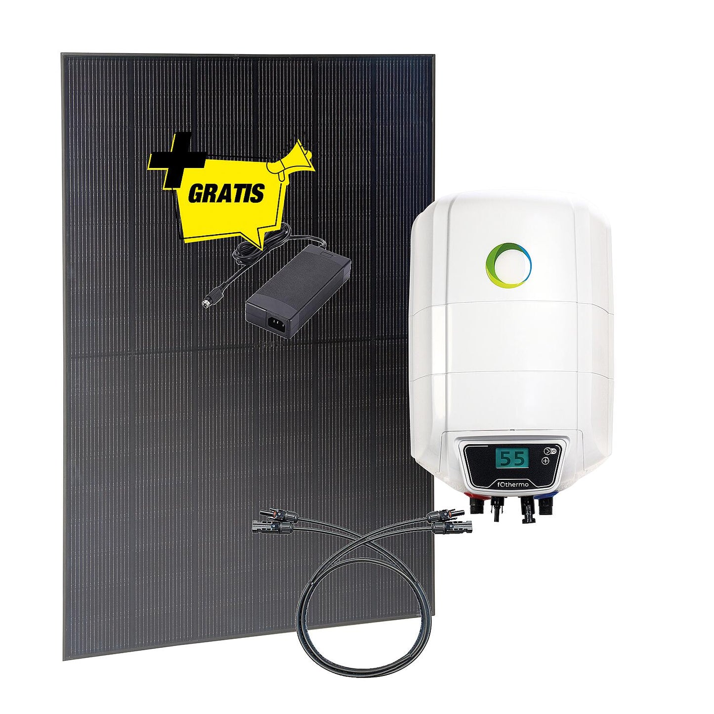 10L Photovoltaic Water Heater Set