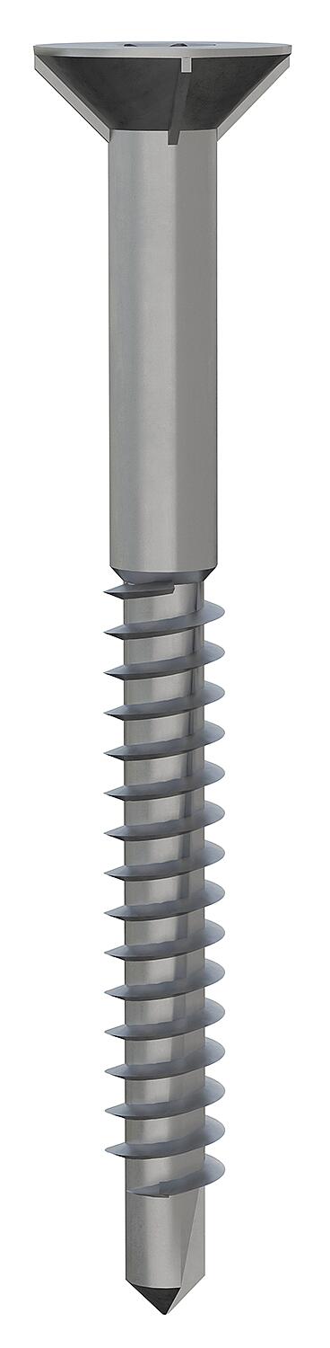 Wood screw 6x80 A2 TX 30 with drill tip, coated with sliding compound, pack of 100