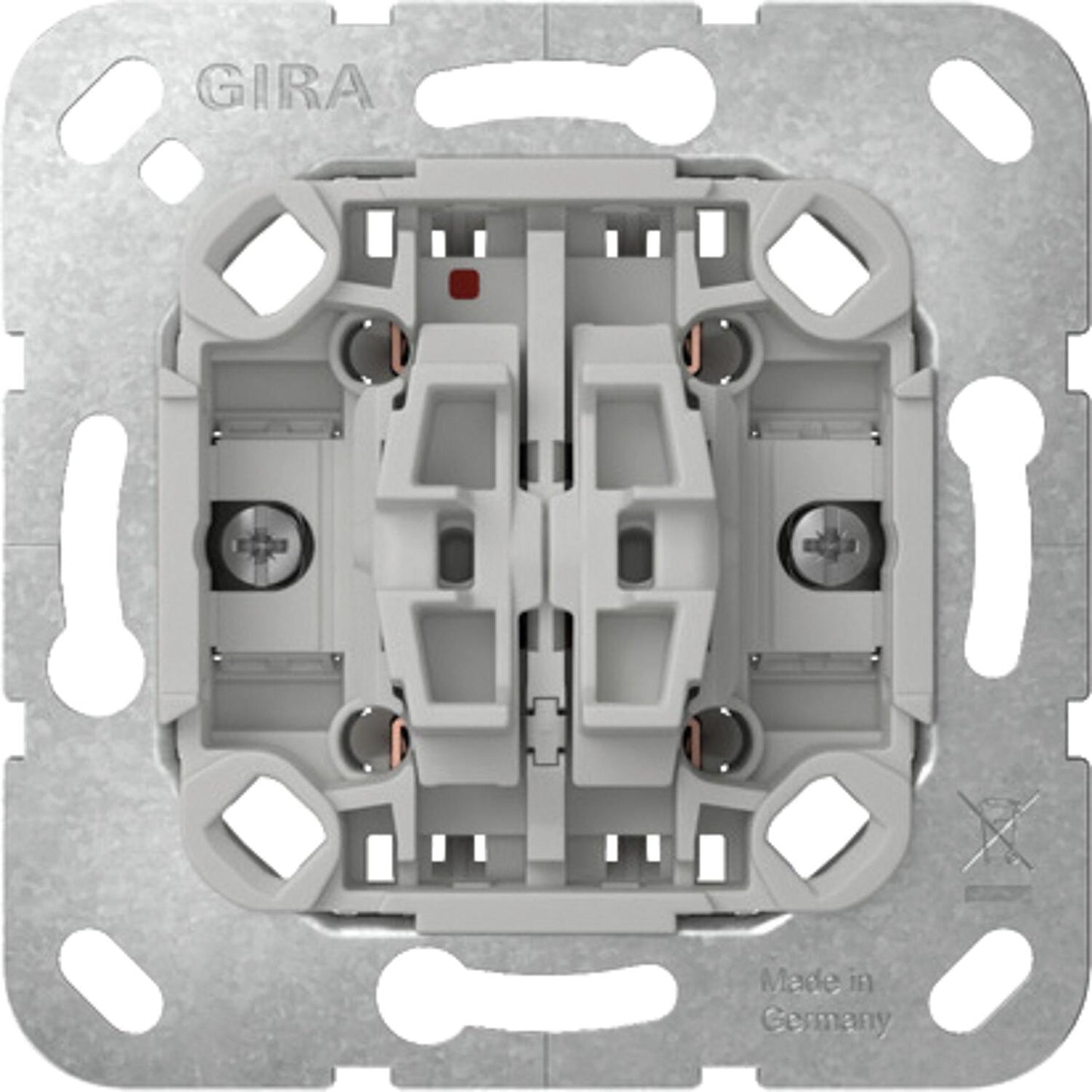 Blind switch flush-mounted insert, 250VAC/10A electrically and mechanically interlocked, 315800