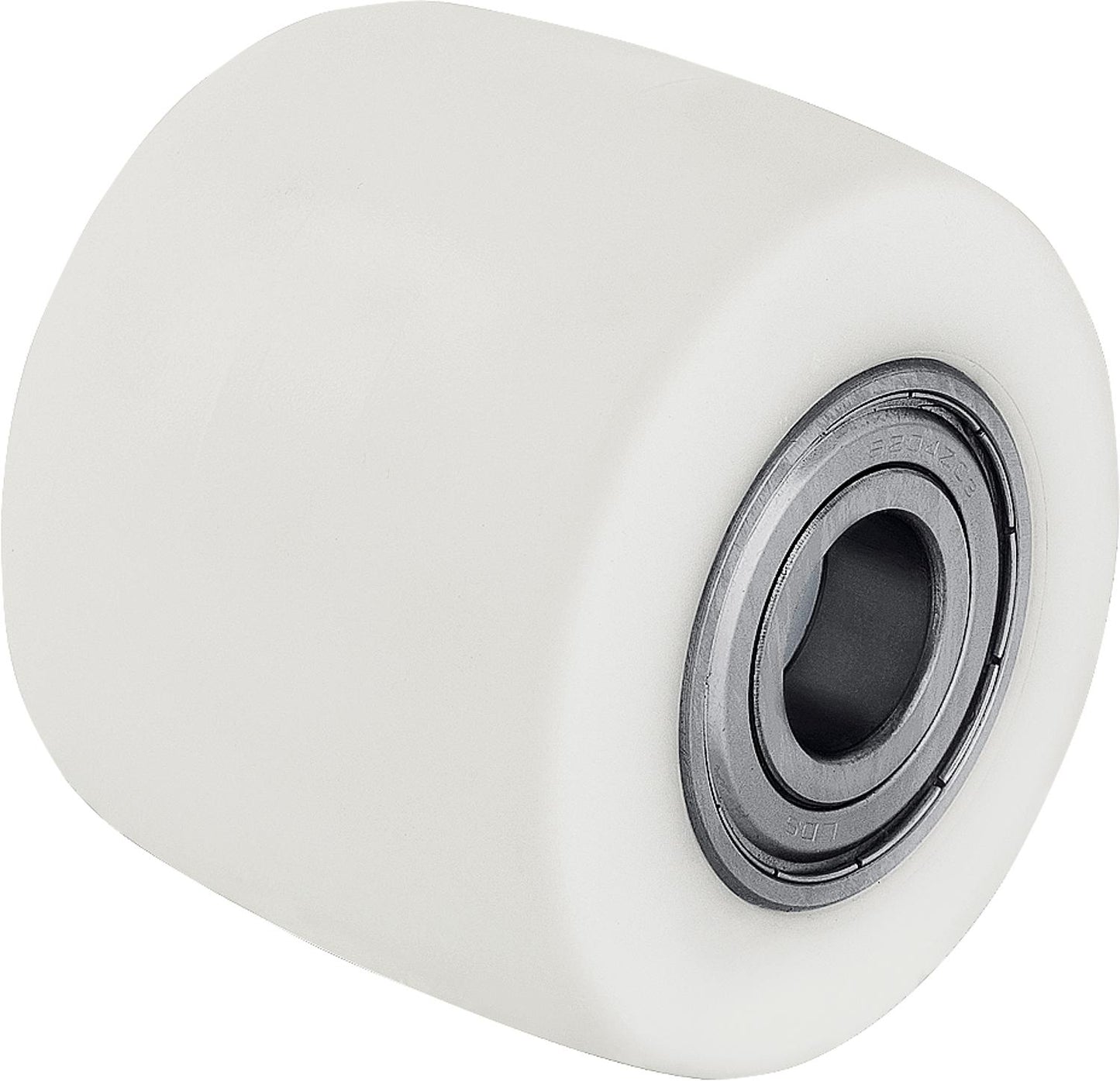 Pallet truck wheel, polyamide, load capacity 1100 kg, wheel diameter 85 mm, axle hole diameter 20 mm