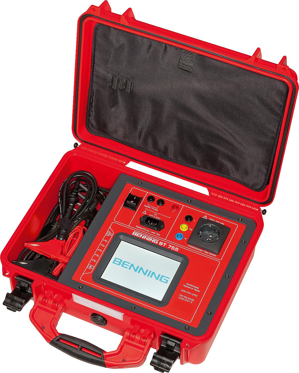 Gerätetester Benning ST 755
