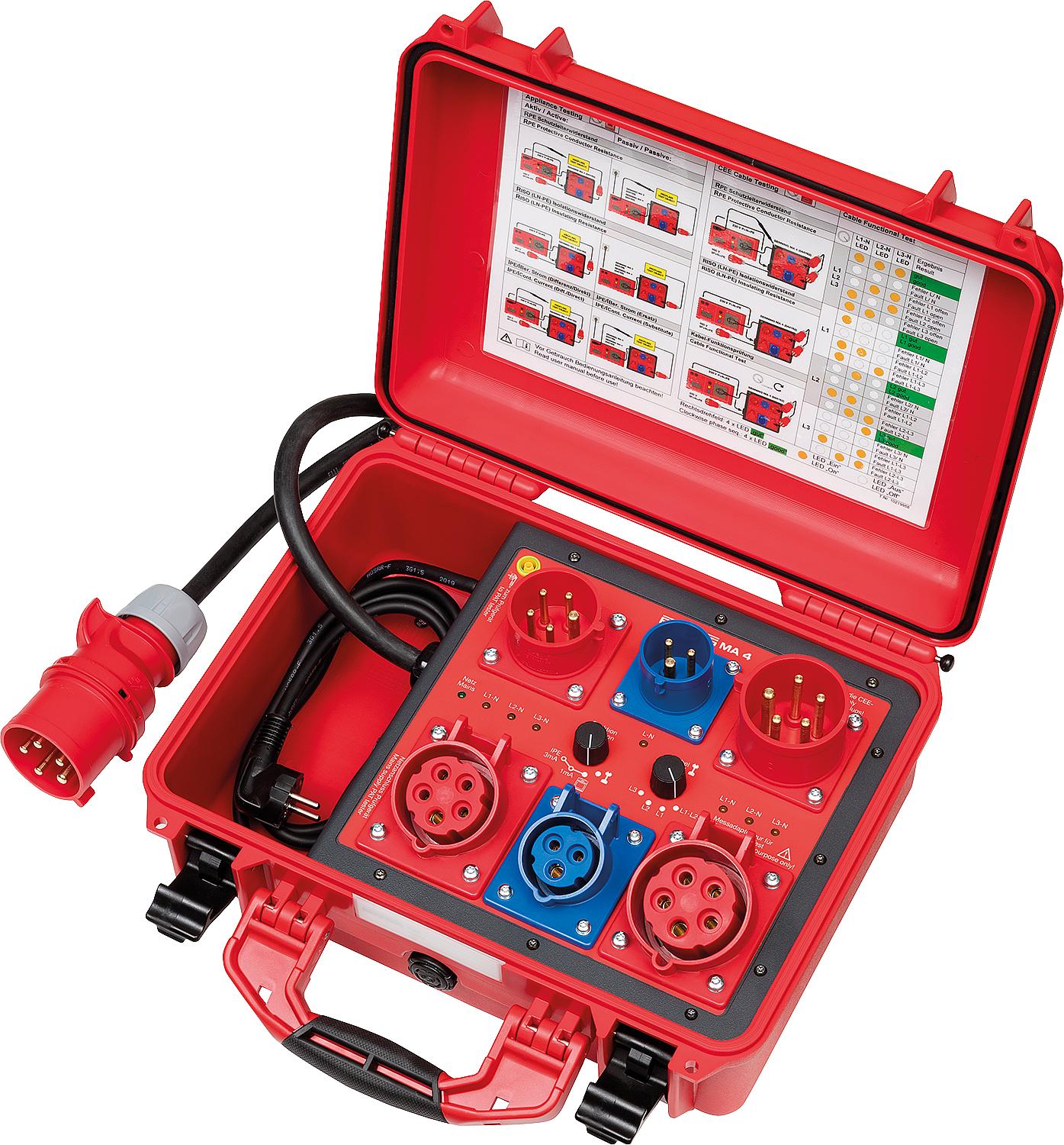 Messadapterkoffer CEE Benning MA4 Ref-Nr.: 044162