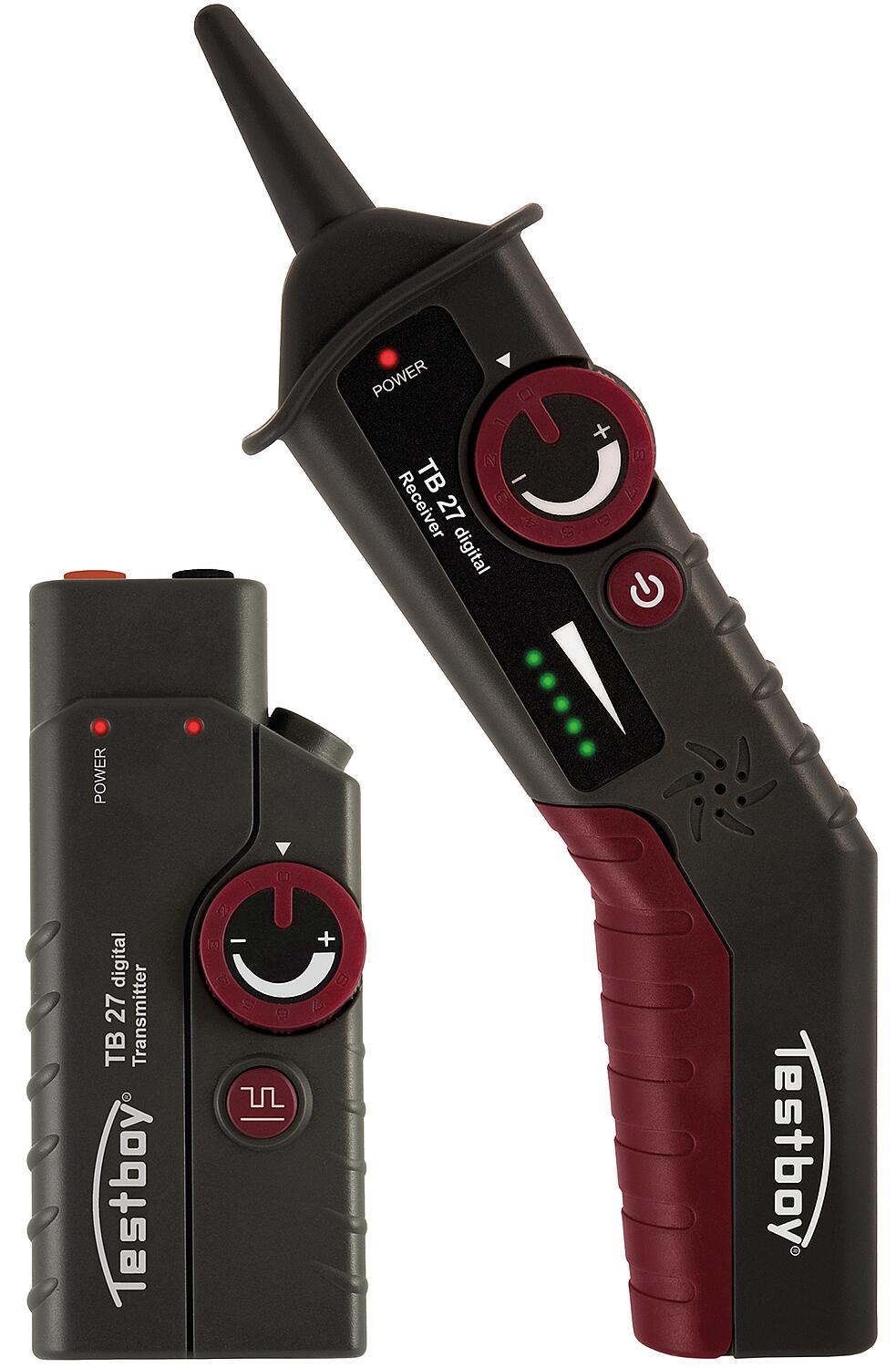 Cable locator set Testboy 27 Digital, incl. adapter set
