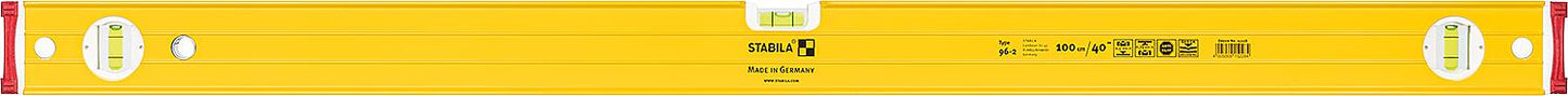 Niveau à bulle Stabila Type 96-2, 100 cm