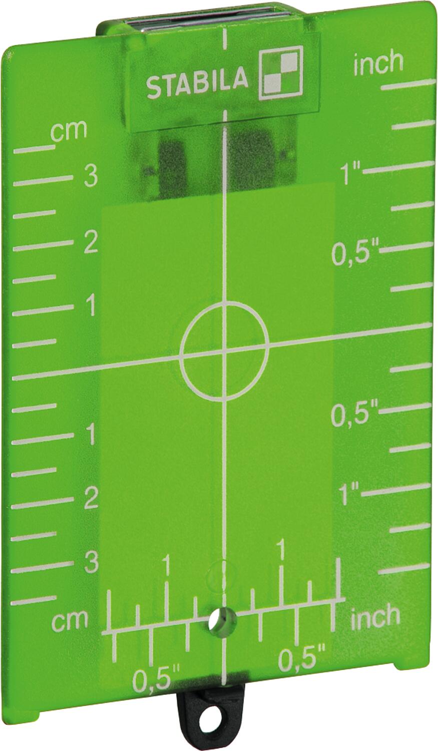 Stabila ZP target plate, green