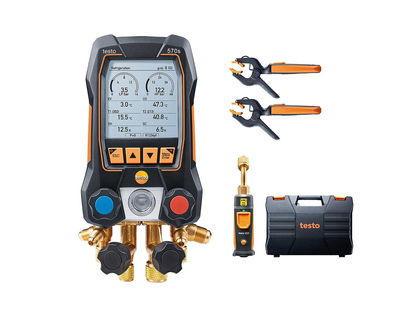 Climate measuring instrument testo 570s Smart Vacuum Set 0564 5702