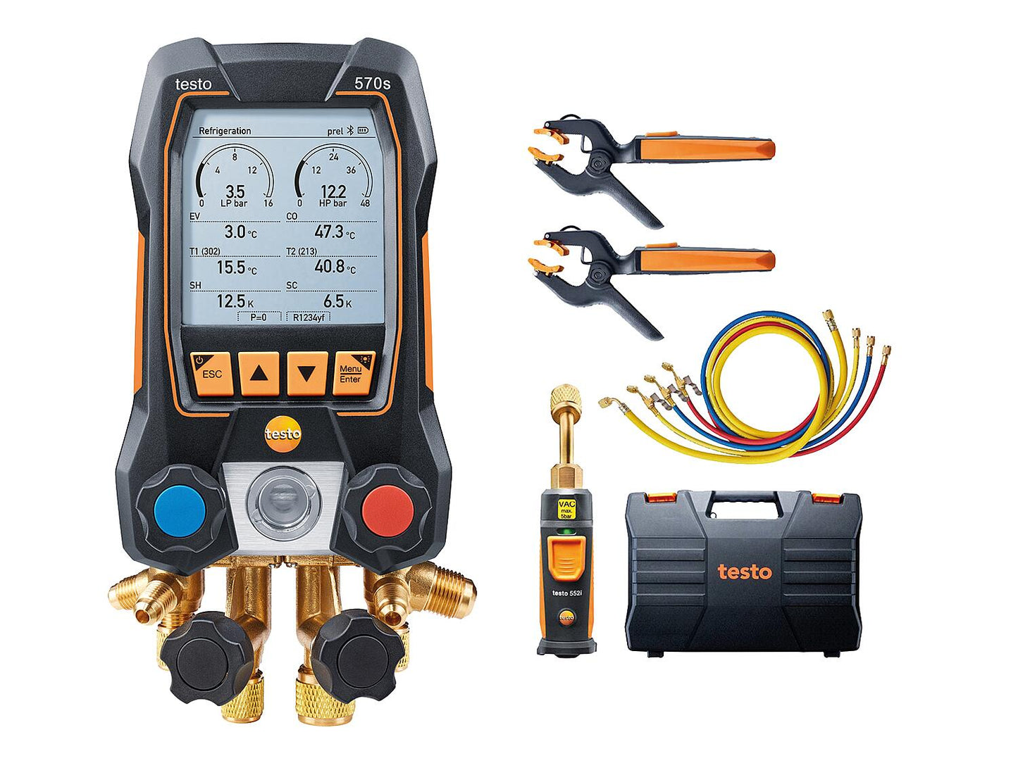 Climate measuring instrument testo 570s Smart Vacuum Set 0564 5703