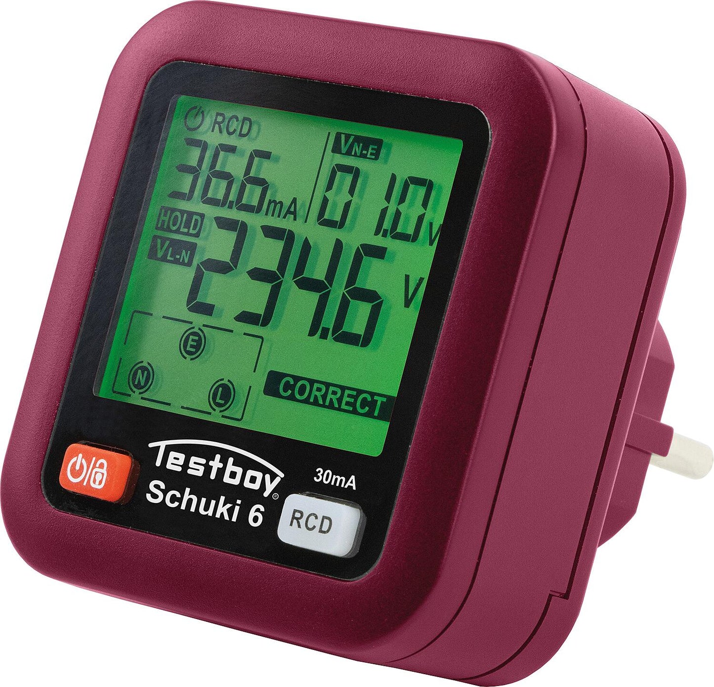 Socket tester Testboy Testavit Schuki 6