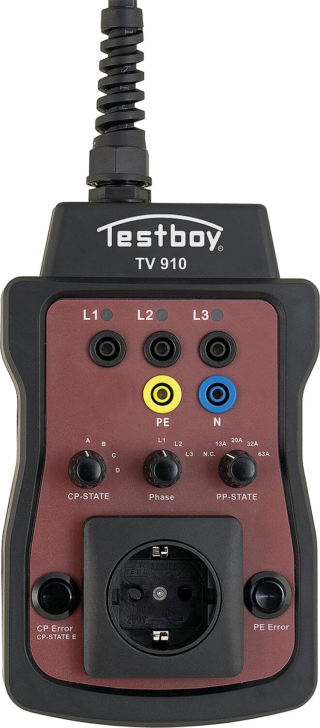 Ladesäulen-Prüfadapter Testboy TV 910