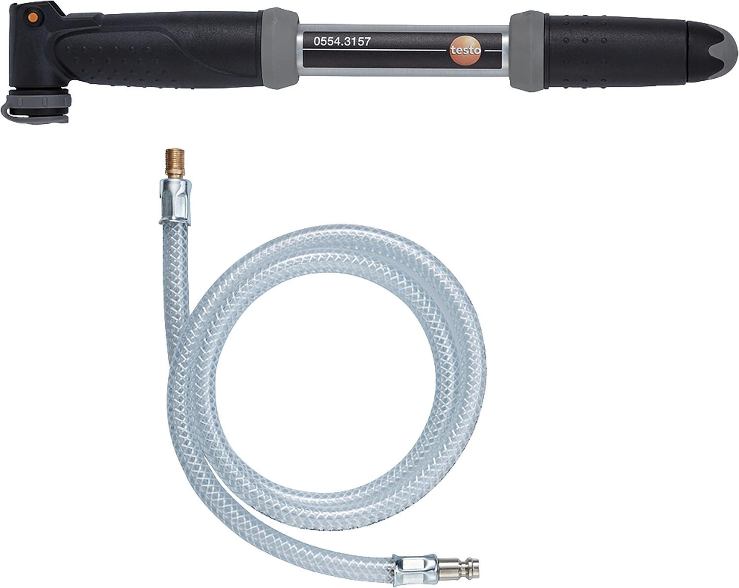 Pressure testing kit 200 mbar incl. test plug 1/2" (19-32mm) for main testing according to DVGW TRGI 96
