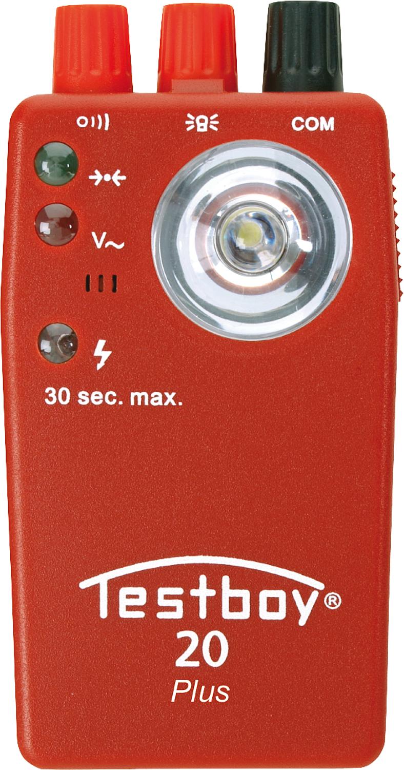 Testboy 20 continuity tester, visual and audible (without case), voltage resistant up to 400V