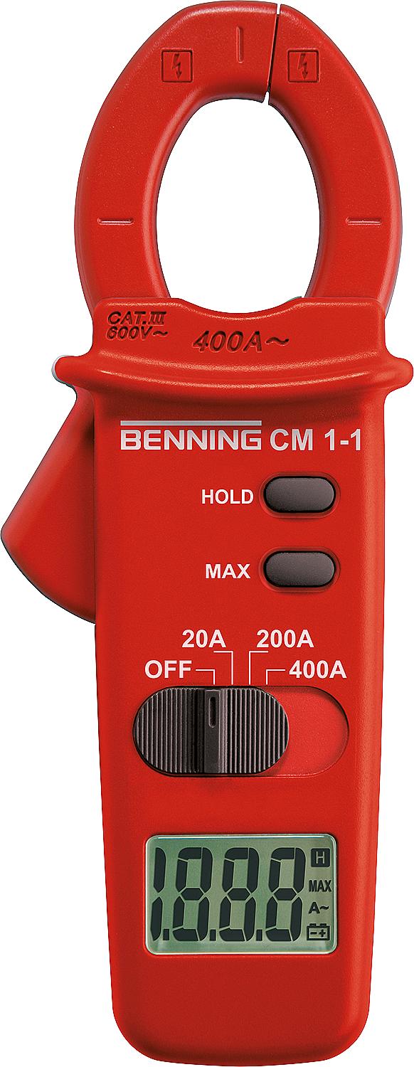 Digital-Stromzangen-Multimeter CM 1-1 Wechselstrom, Ref.Nr. 044061, inkl.Tasche