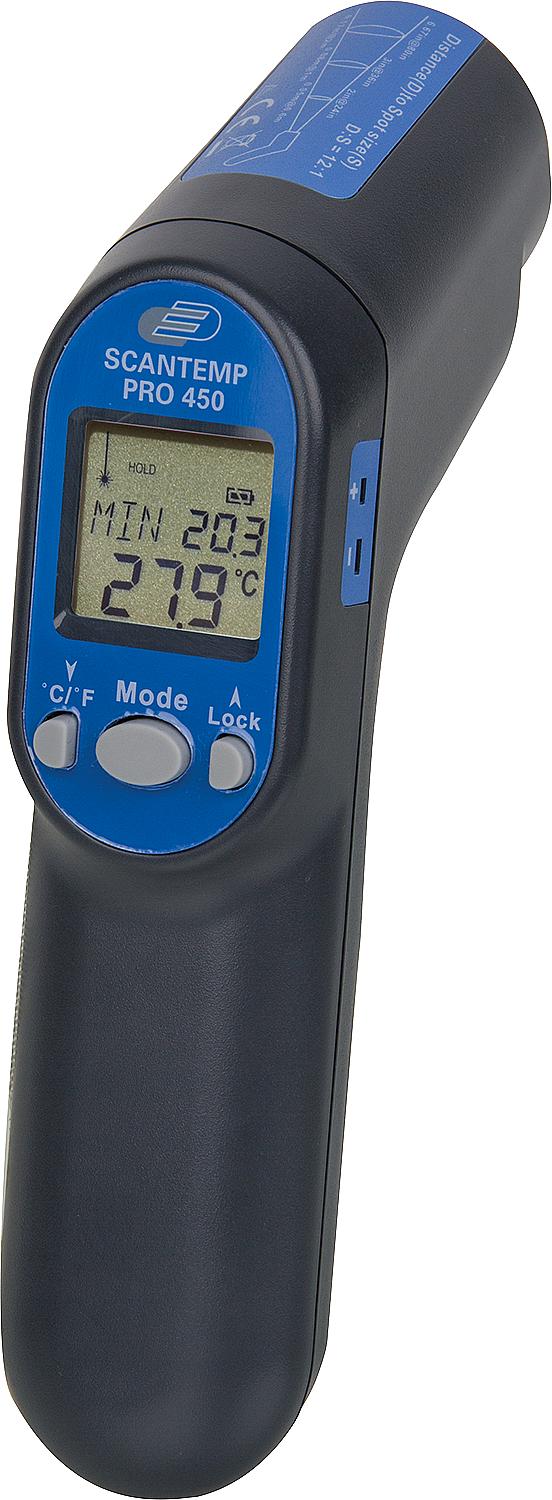 Infrared thermometer ScanTemp 450 -60°C to +500°C