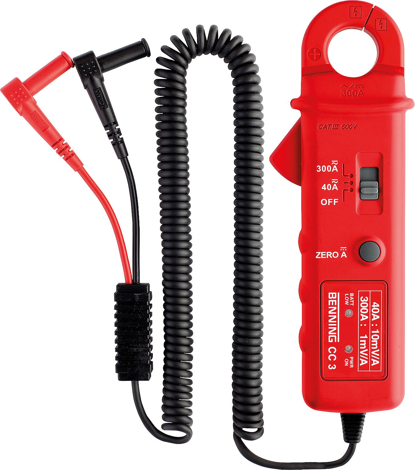 CC 3 AC/DC current clamp adapter