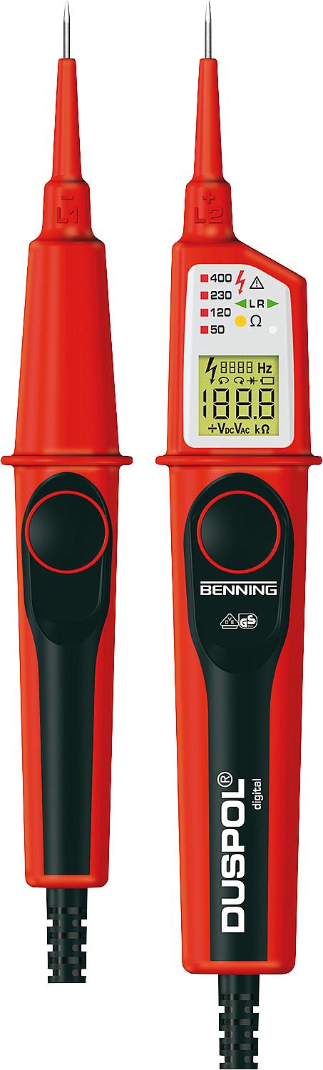 DUSPOL digital voltage tester TRUE RMS
