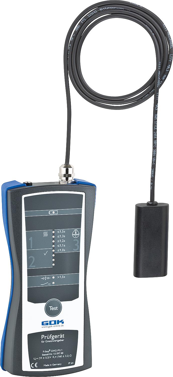 Testing device for GWG type F-Stop-PG1