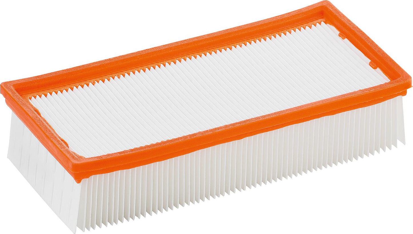 Papier filtre plissé plat KÄRCHER, compatible avec les filtres NT25/1 Ap et NT35/1 Tect Te M