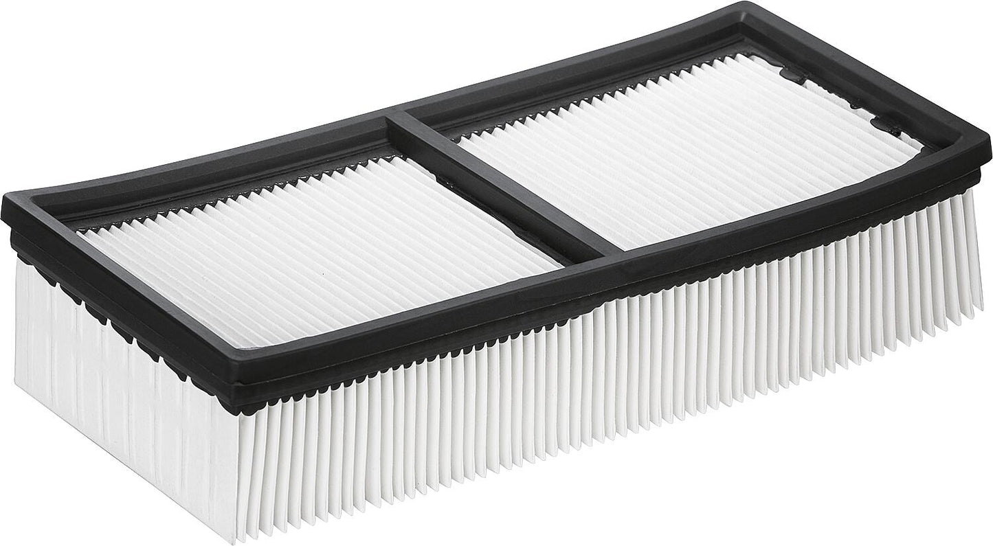 Flat pleated filter KÄRCHER polyester suitable for NT 65/2 Tact²