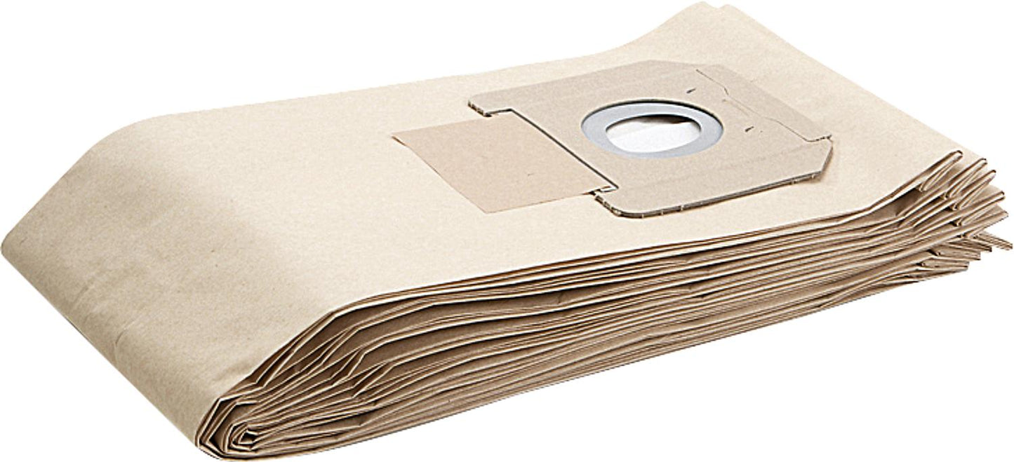 Sacs pour aspirateur KÄRCHER, lot de 5, compatibles avec les modèles NT40, NT45, NT55, NT561 et NT611