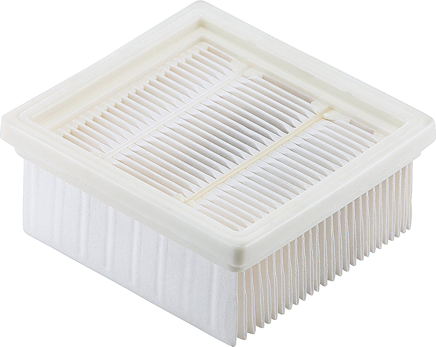 Filtre plissé plat FLEX adapté aux aspirateurs secs sans fil