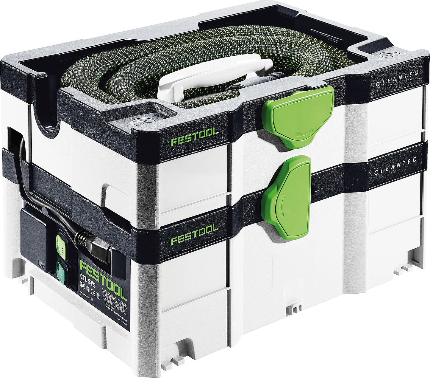 Aspirateur à sec Festool CTL SYS, 1000 W, 6,9 kg, capacité du réservoir : 4,5 litres