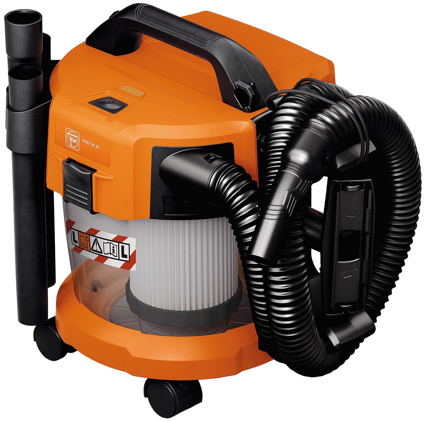 Aspirateur eau et poussière sans fil Fein ASBS 18-10, sans batteries ni chargeur