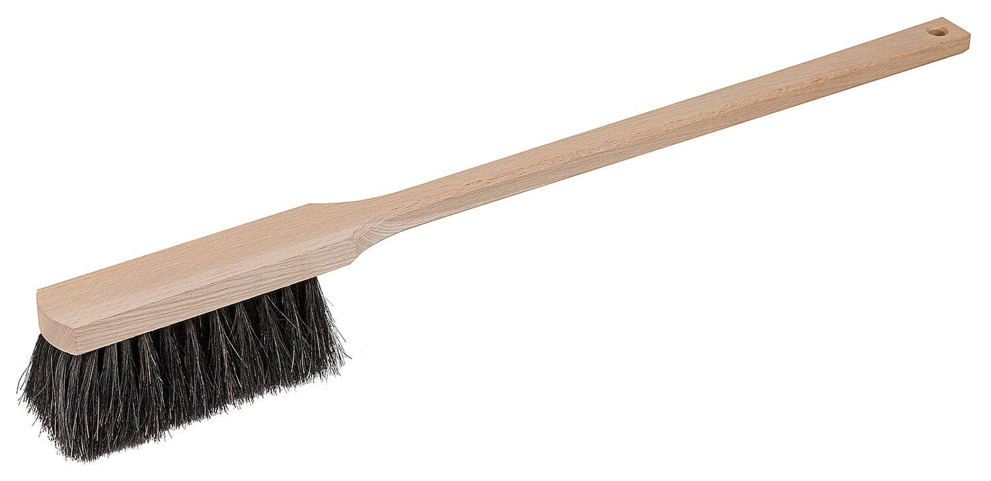 Hand brush, wood, 45 cm, horsehair