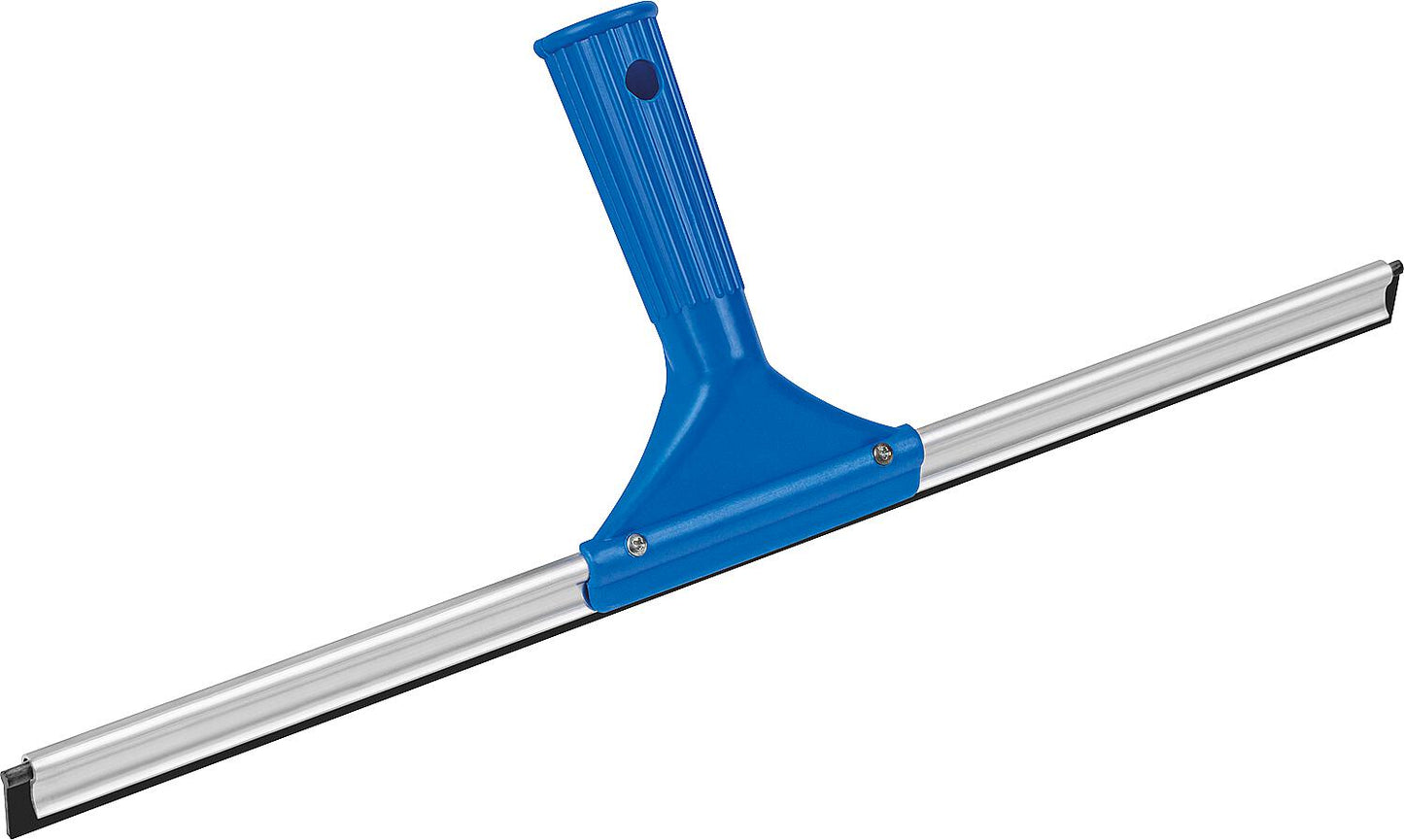 Window wiper, plastic, rubber lip 25 cm