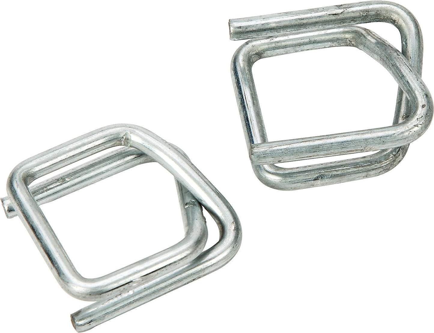 Boucles métalliques de 16 mm pour sangles kraft, conditionnement : 1 000 pièces