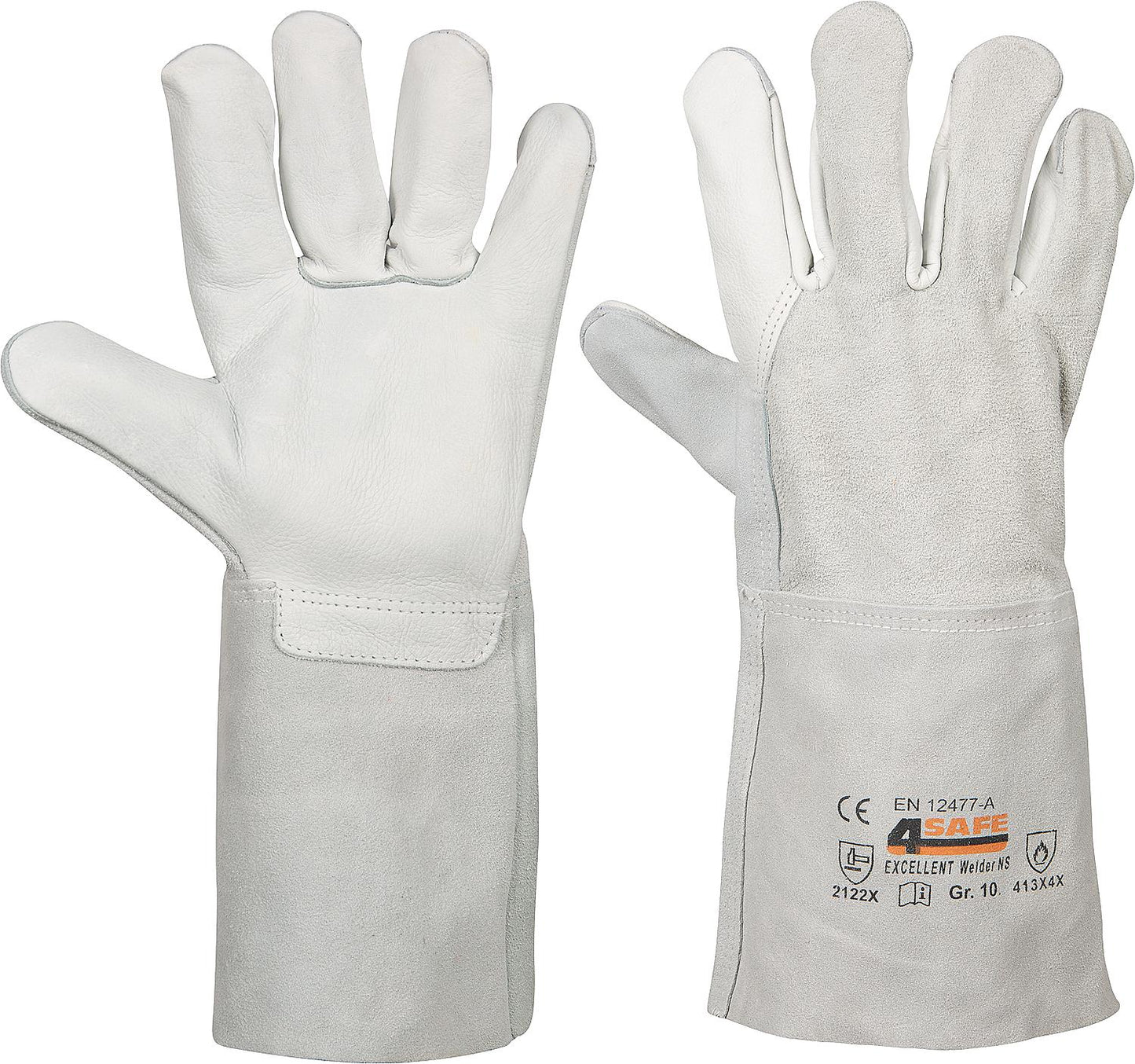 Schweißerhandschuh Rindnarbenleder H103NS