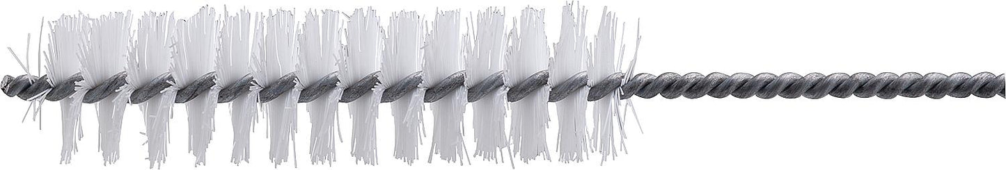 Cleaning brush, length 400 mm, transparent nylon, 0.30 mm, 15 x 35 mm