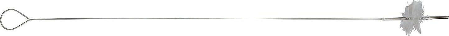 Boiler brush with spring steel handle 700x22x60mm, suitable for Buderus gas boilers, polyamide