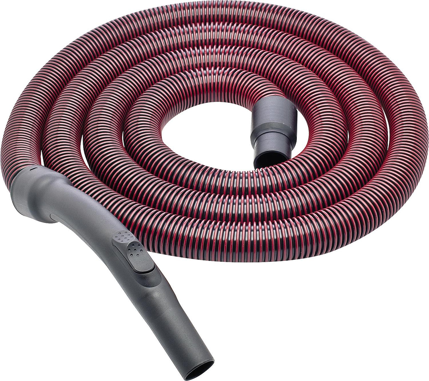 Suction hose 7.5 m black/red, without switch