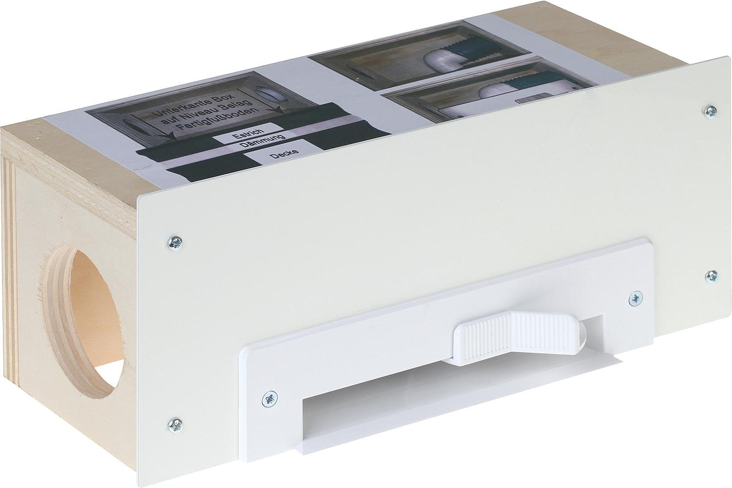 Boîtier d'installation pour buse d'entrée de base