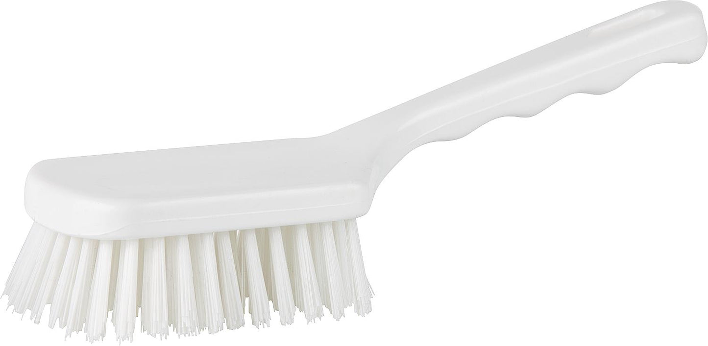 Hygiene brush with PBT fibers, total length 400mm