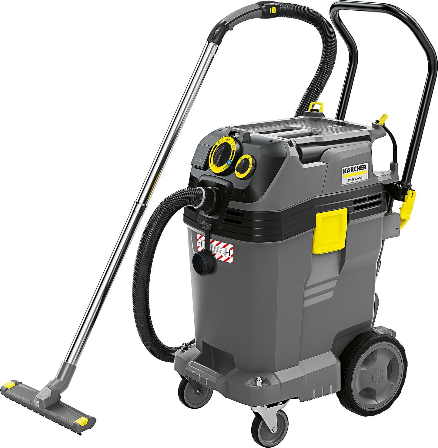 Safety wet and dry vacuum cleaner NT 50/1 TACT TE H, with 50 l plastic container