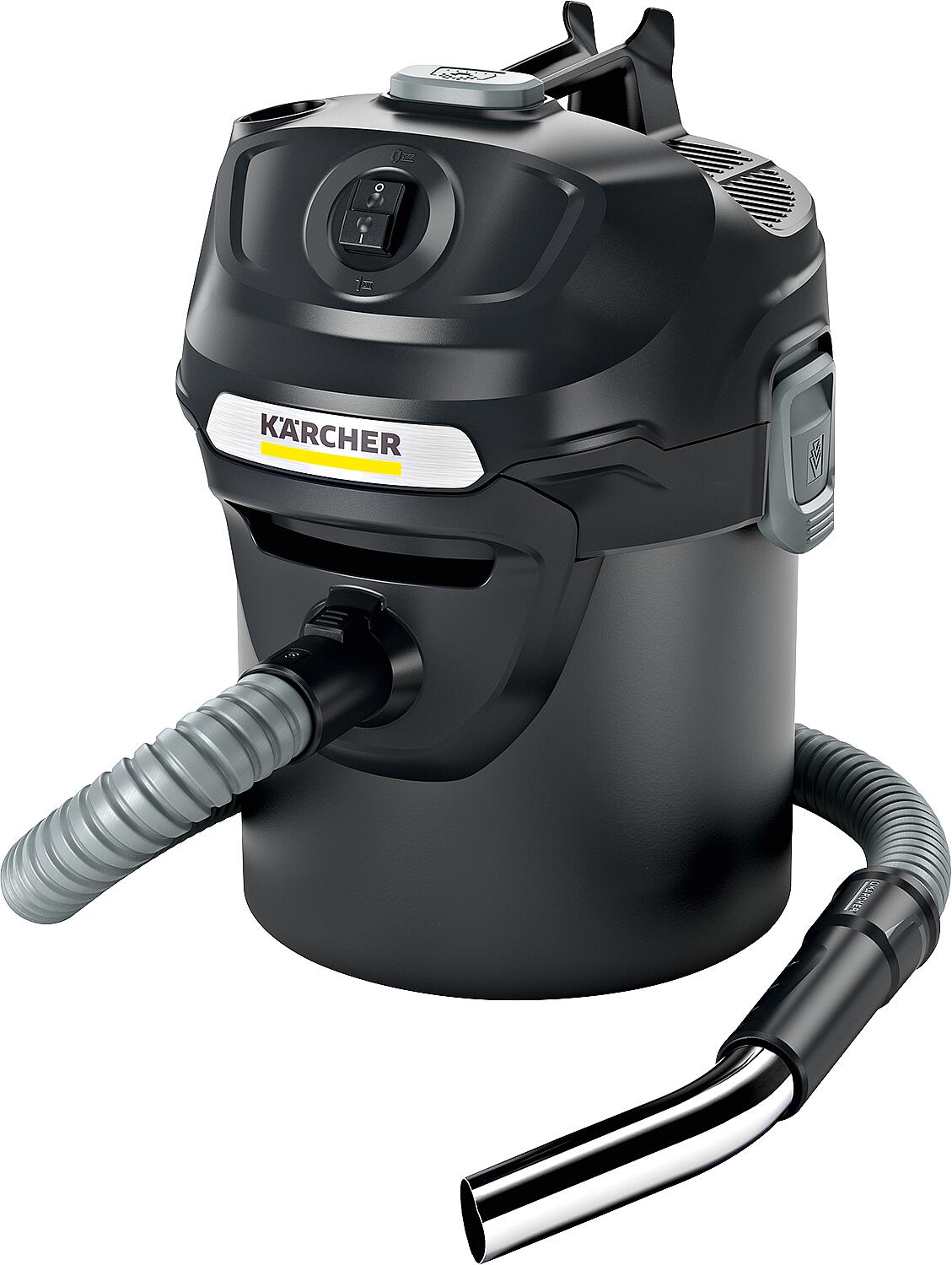 Aspirateur à cendres et à poussière AD 2 avec réservoir métallique de 14 l