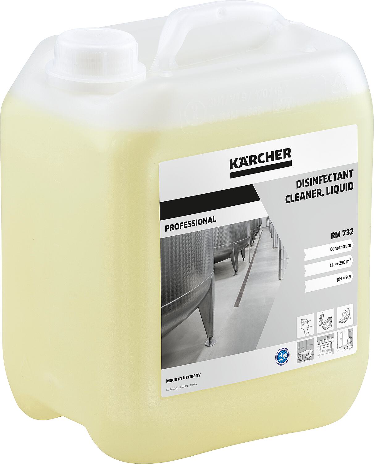 Nettoyant désinfectant RM 732, 5 litres