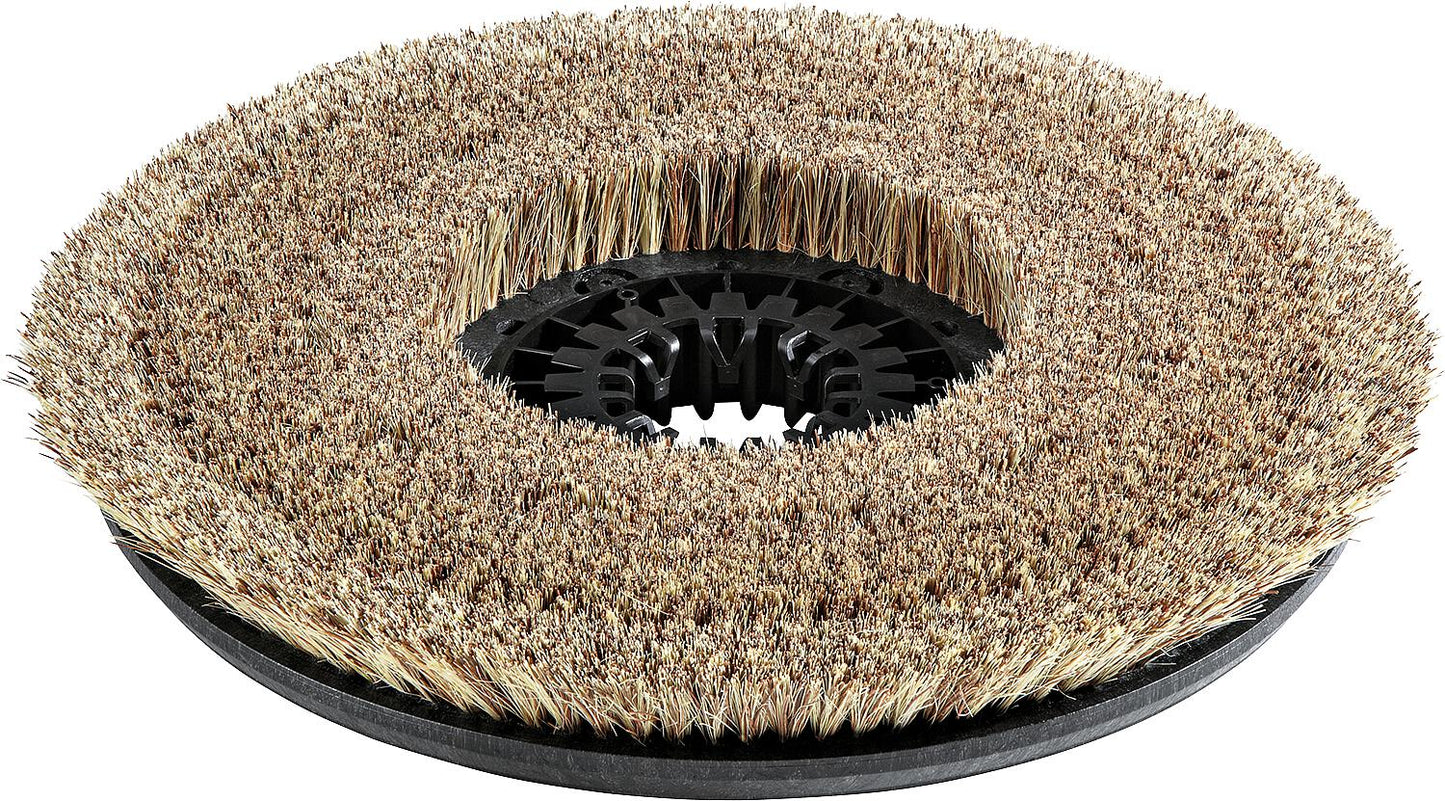 Disc brush complete natural D43