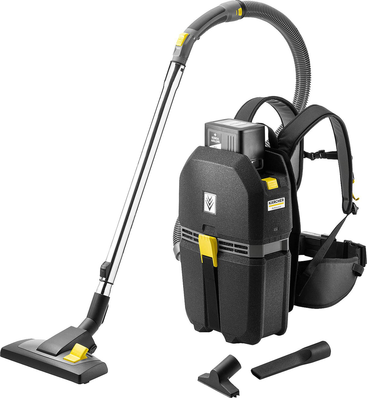 Aspirateur dorsal BVL 5/1 Bp Pack avec batterie et réservoir en plastique de 5 litres