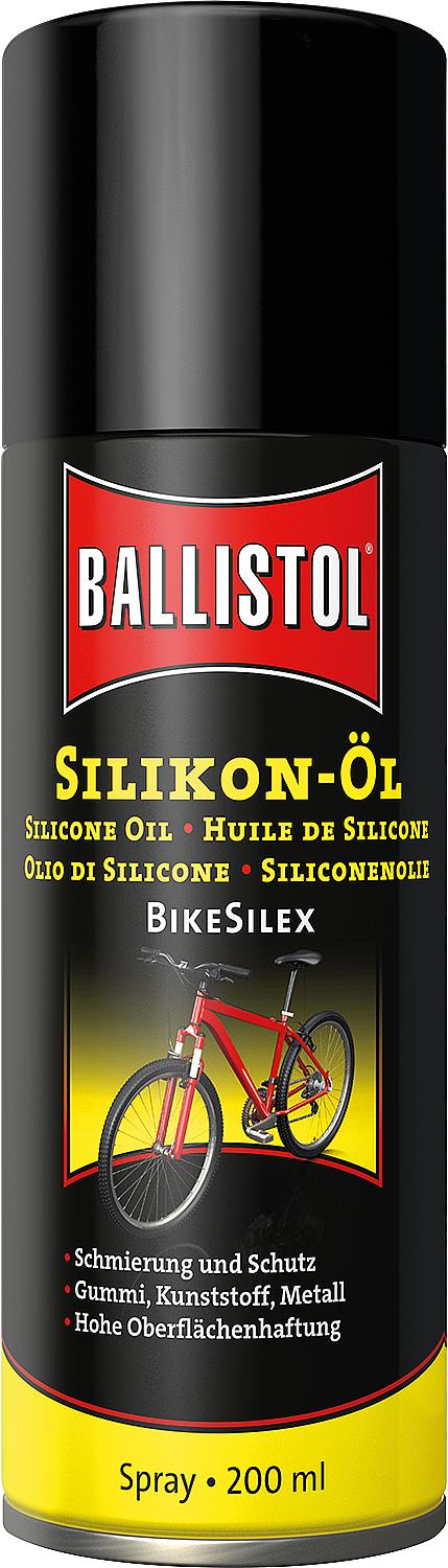 Silicone oil BALLISTOL BikeSilex 200ml spray can