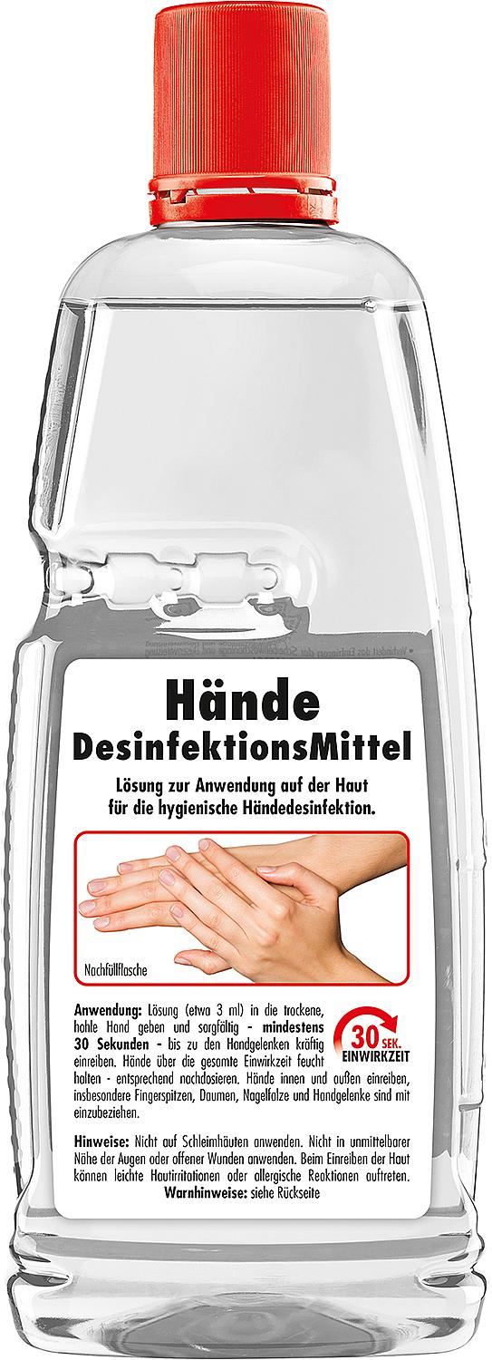 Händedesinfektionsmittel SONAX 1l Flasche