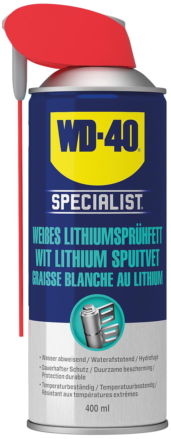 Weisses Lithiumsprühfett WD-40 Specialist 400ml Smart Straw-Sprühdose