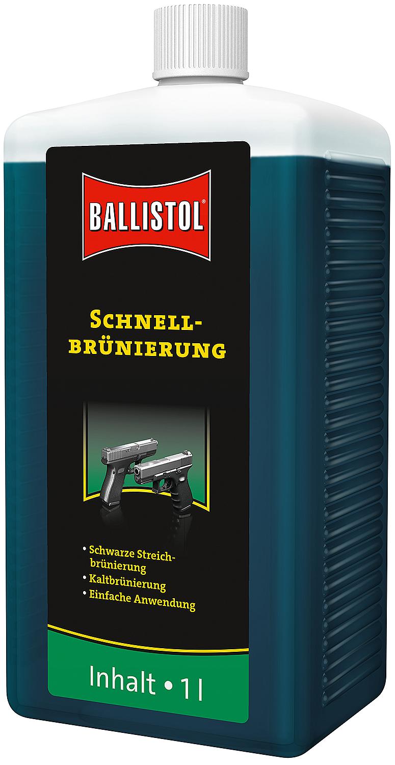 Solution de bleuissement rapide BALLISTOL, flacon de 1 litre