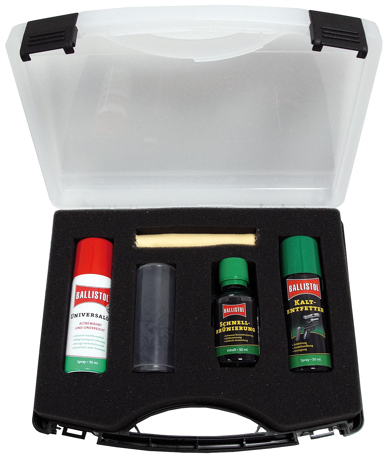 Coffret de 10 pièces de bleuissage rapide BALLISTOL